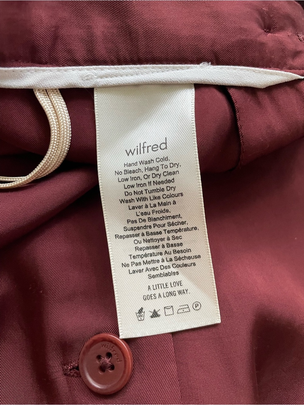 Aritzia Wilfred Fournier Satin Long Midi Skirt in Truffle - Picture 8 of 12
